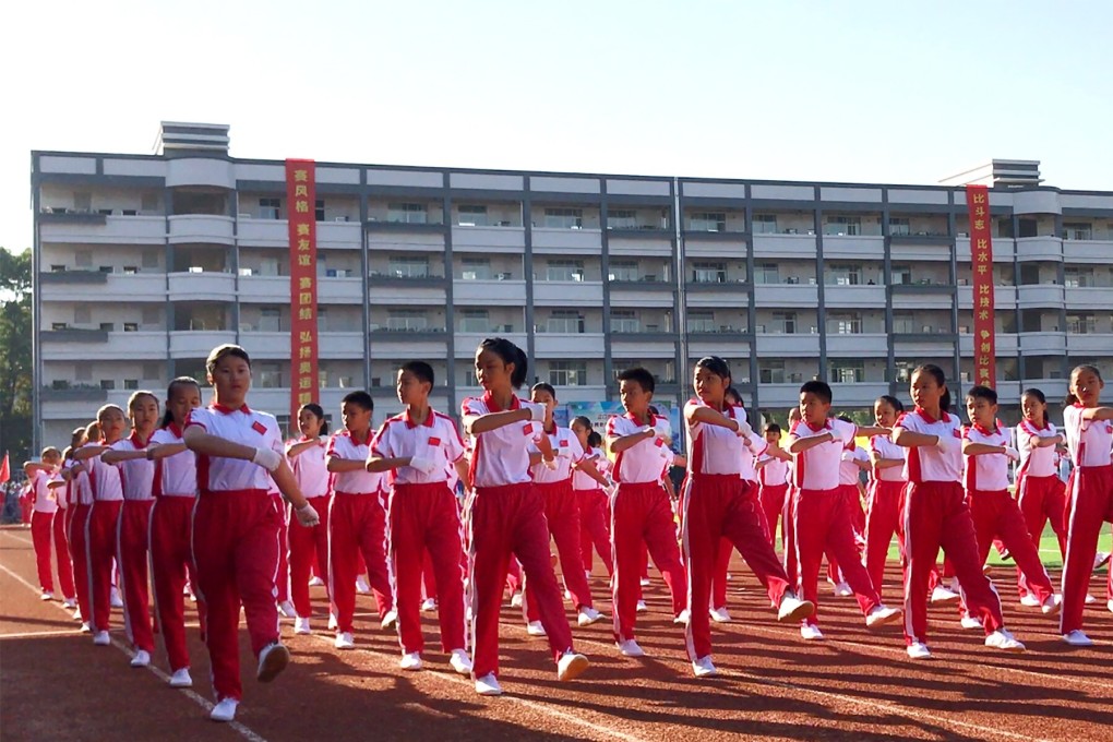 Jiangmen has invested billions of dollars on opening more than a dozen new schools to satisfy demand from parents for private education. Photo: Weibo