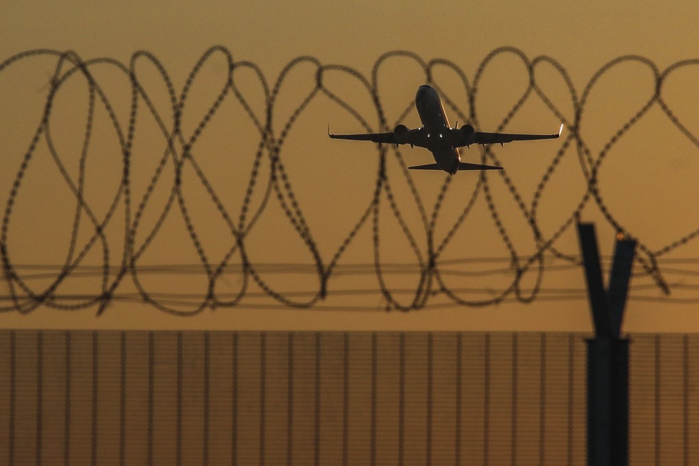 A flight takes off from the Hong Kong International Airport in 2018. Photo: Felix Wong