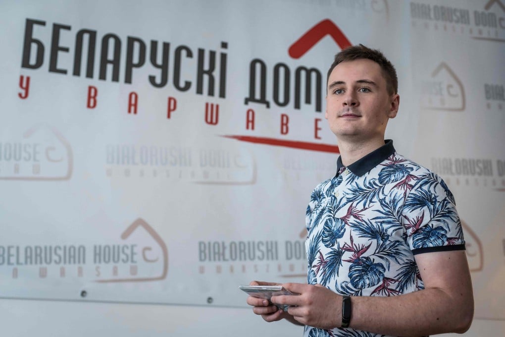 Stepan Svetlov, founder of Telegram channel Nexta Live. Photo: AFP