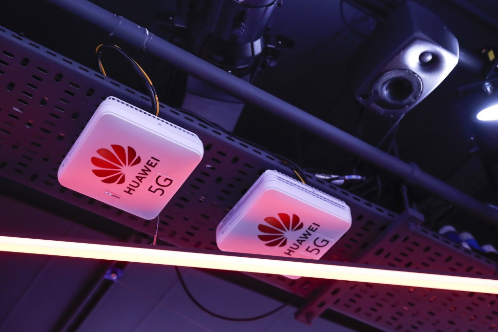 Huawei 5G equipment at the Huawei 5G Innovation and Experience Center in London. Photo: Xinhua