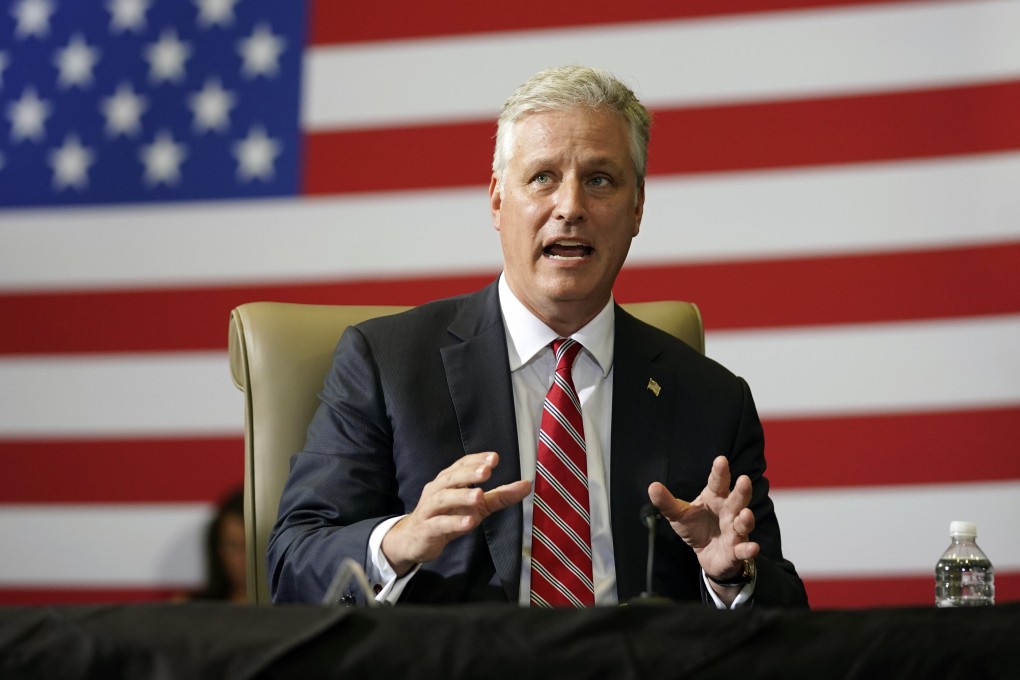 “The United States is not going to back down from its long-held principles that the world’s oceanways and international waters should be free for navigation,” said Robert O’Brien, Donald Trump’s national security adviser. Photo: AP