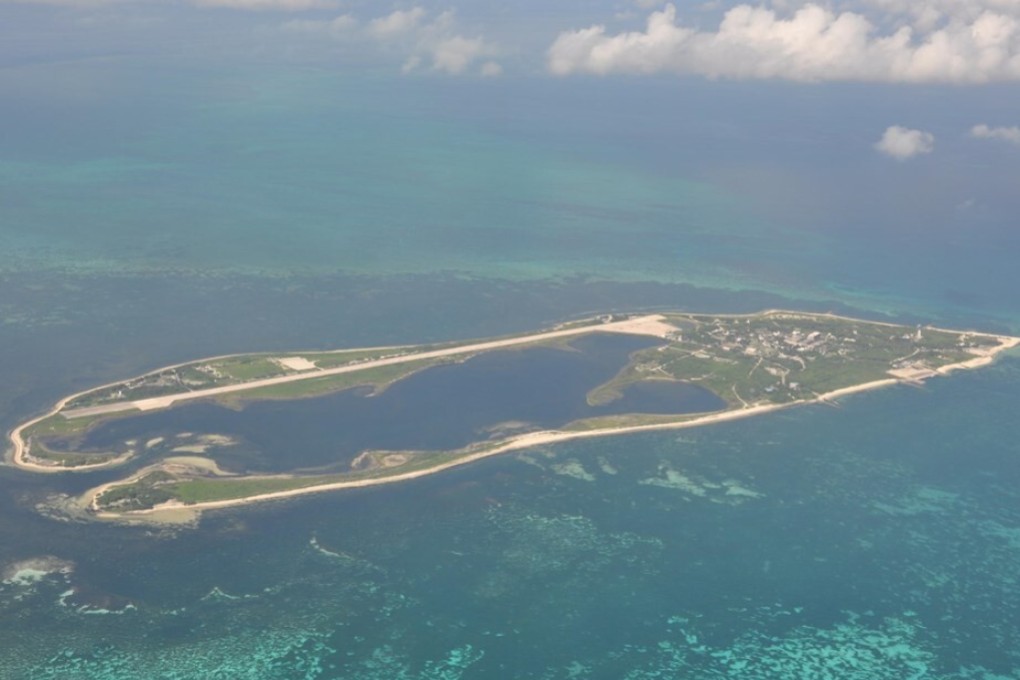 The Pratas Islands, or Dongsha Islands, in the South China Sea, where the activists had drifted after their boat ran out of fuel. Photo: CNA