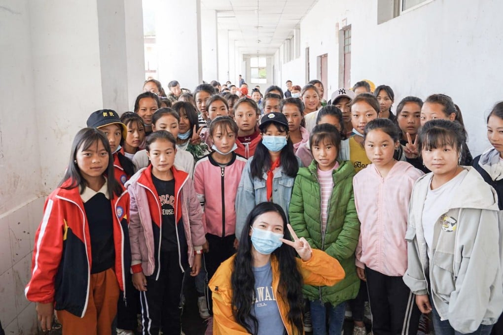 A Chengdu group is ensuring that girls in Sikai have access to sanitary products. Photo: Handout