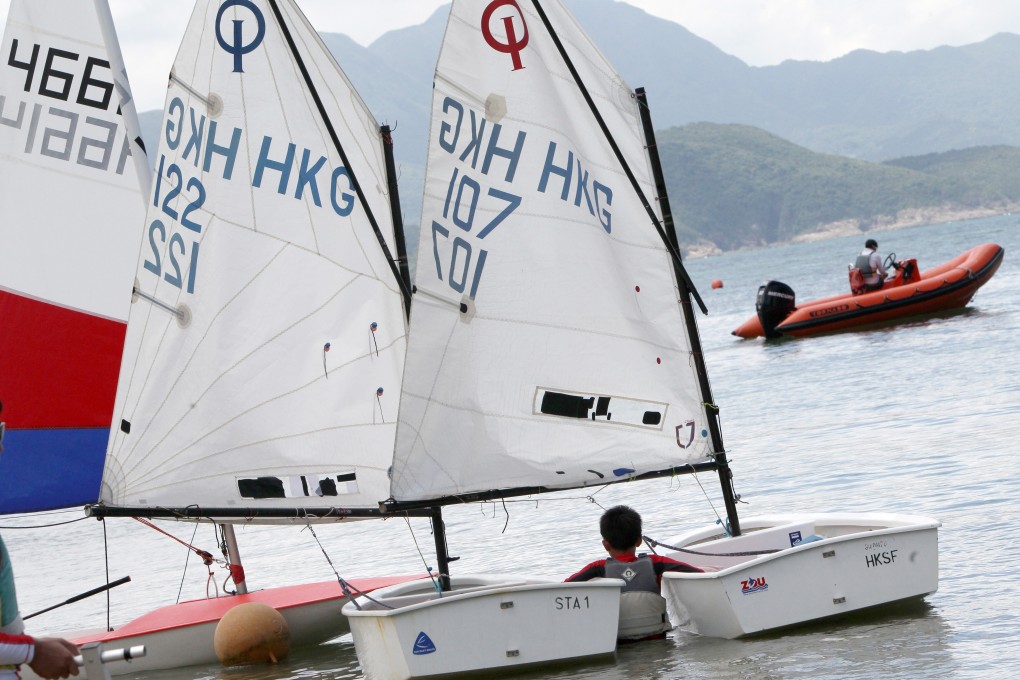 The Little Palm Beach sailing centre in Sai Kung is closed for the second time during the pandemic. Photo: SCMP