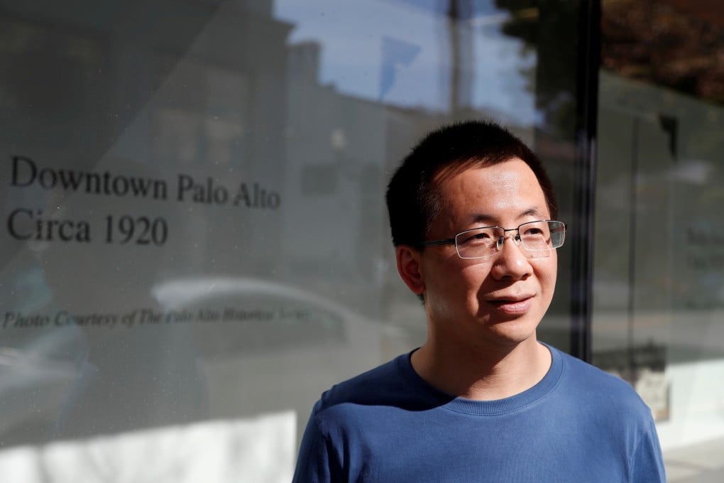 Zhang Yiming, founder and global CEO of ByteDance, poses in Palo Alto, California, US, March 4, 2020. Photo: Reuters