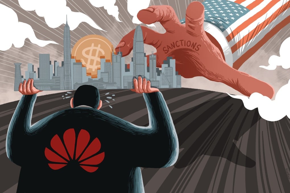 For Shenzhen’s economy, which last year surpassed Hong Kong’s in size, the loss of Huawei would be devastating. Illustration: Lau Ka-kuen
