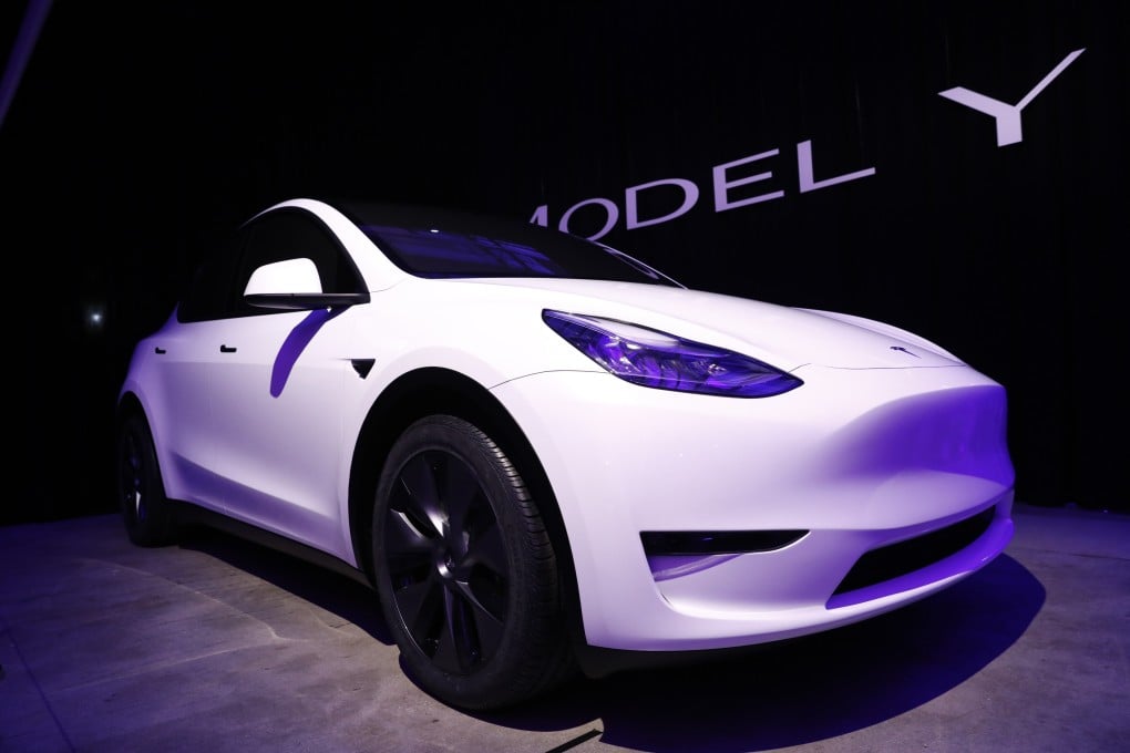 Tesla started accepting pre-orders of the Chinese-made Model Y in June. Photo: Bloomberg