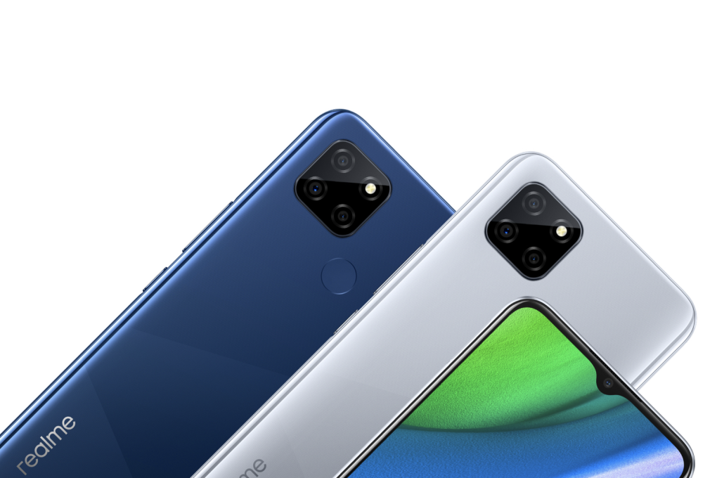 The Realme V3 5G smartphone ships in China on September 9 for 999 yuan (US$145). Picture: Handout