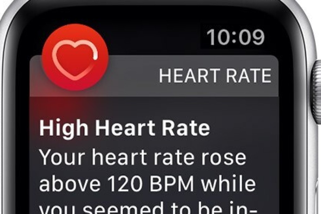 Wearables, such as this Apple watch, can provide data on body temperature, heart and respiratory rates, sleep and activity patterns and other indicators which can be used as diagnostic tools. Handout