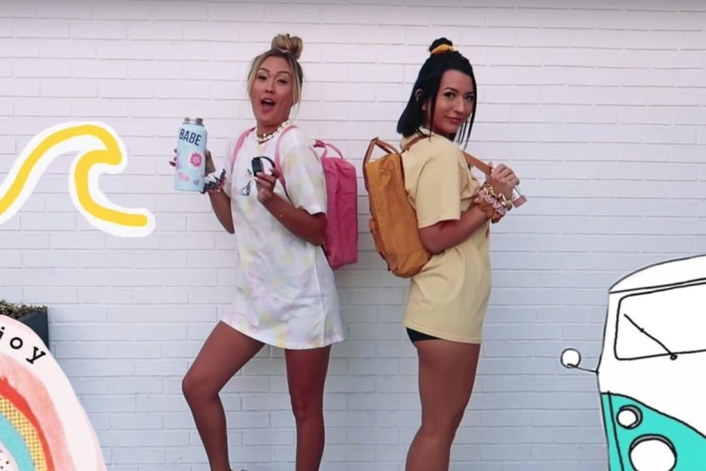 VSCO girls are, according to the Urban Dictionary, “the Tumblr girls of 2019”. Photo: LaurDIY / YouTube