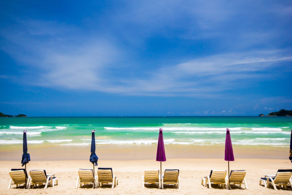 Patong beach, in Phuket, may be one of the designated areas international visitors will be allowed to visit on the Thai island when it reopens to tourists. Photo: Shutterstock