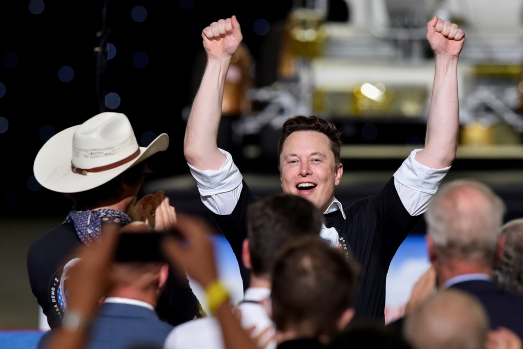 Musk joined Zuckerberg, Bezos and Microsoft co-founder Bill Gates in the rarefied centibillionaire club last week as technology stocks rose. Photo: Reuters