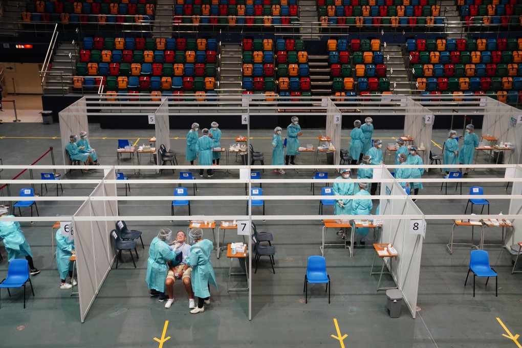 The universal programme is set to run for a week, with samples taken at 141 centres across the city. Photo: Sam Tsang