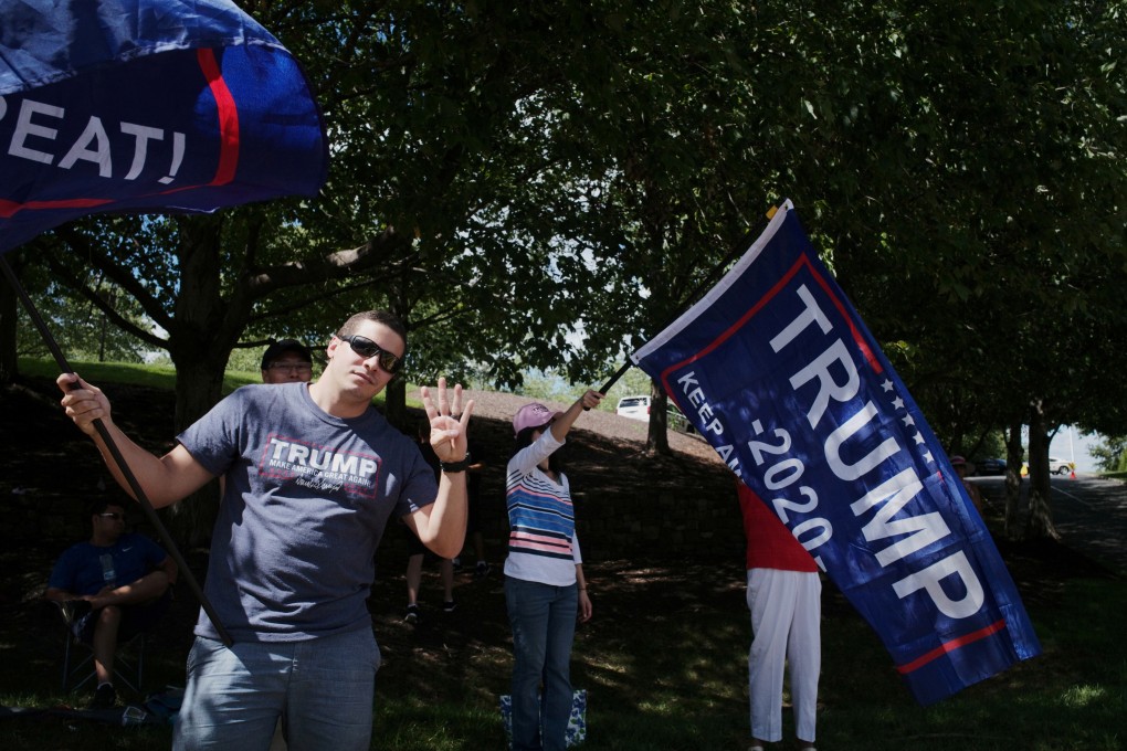 Trump supporters are hoping for a second term for the US president. Photo: Reuters