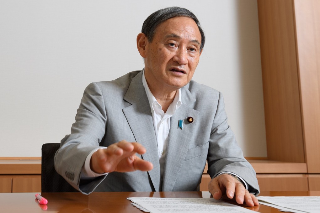 Yoshihide Suga, Japan's chief cabinet secretary. Photo: Bloomberg