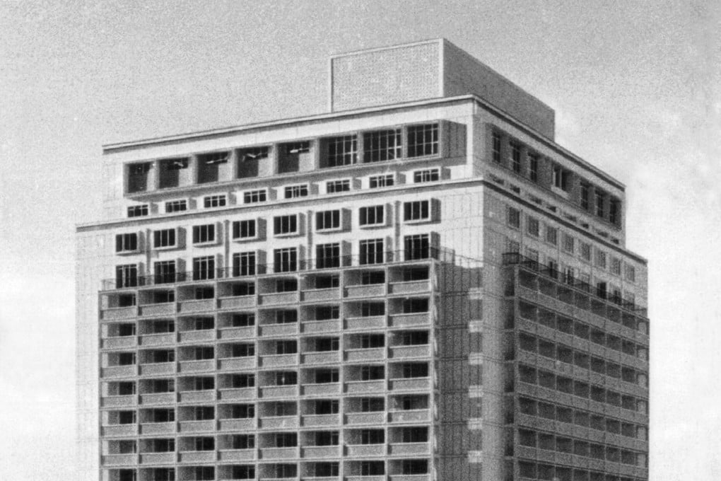 The Mandarin Hotel in Central, in August 1963. Photo: SCMP