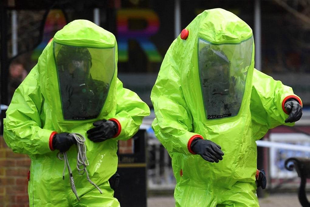 Little was known of the Novichok family of toxins until 2018, when they were used in the English city of Salisbury in the attempt to kill a Russian ex-spy. File photo: AFP