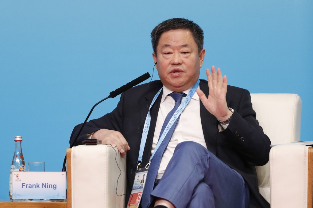 Sinochem Group chairman Ning Gaoning says his faith in free trade has been rattled by US-China tensions. Photo: Xinhua