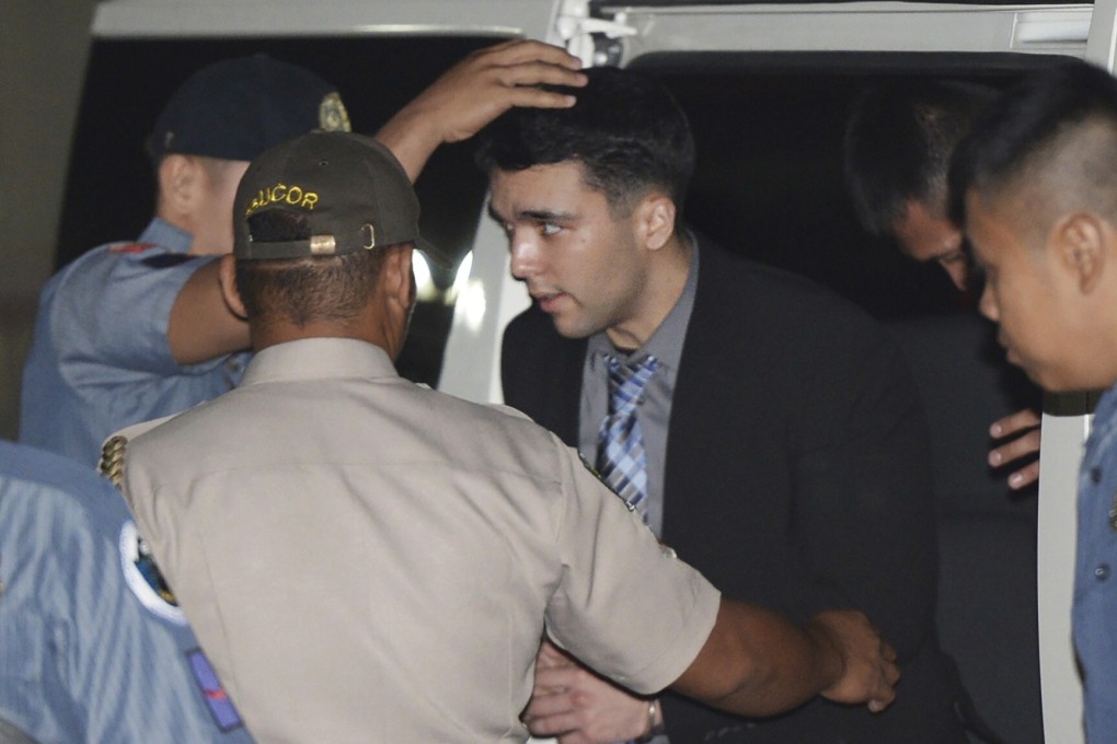 US Marine Lance Corporal Joseph Scott Pemberton was convicted in the 2014 killing of a transgender Filipino. Photo: AP