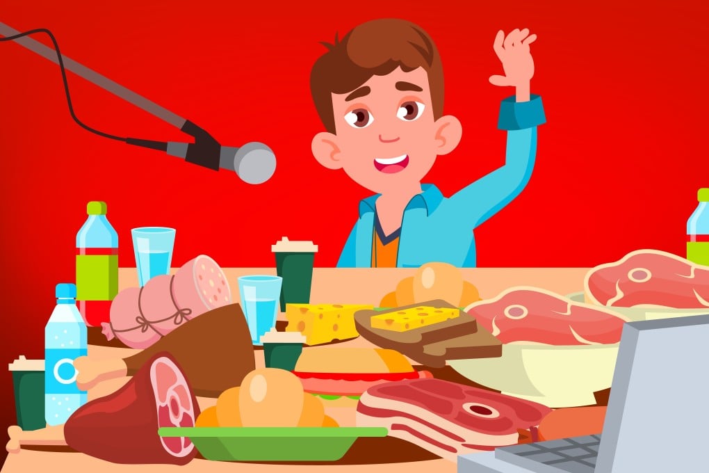Mukbang, a Korean term that translates to “eating broadcasts”, initially gained popularity in South Korea in 2010. It is a genre that has also become popular in China, where there is a vast audience hooked on short video-sharing services and live-streaming programmes. Photo: Shutterstock