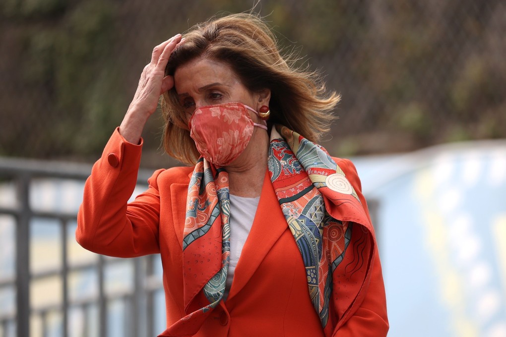 Nancy Pelosi: ‘I take responsibility for trusting the word of a neighbourhood salon that I’ve been to over the years many times’. Photo: AFP