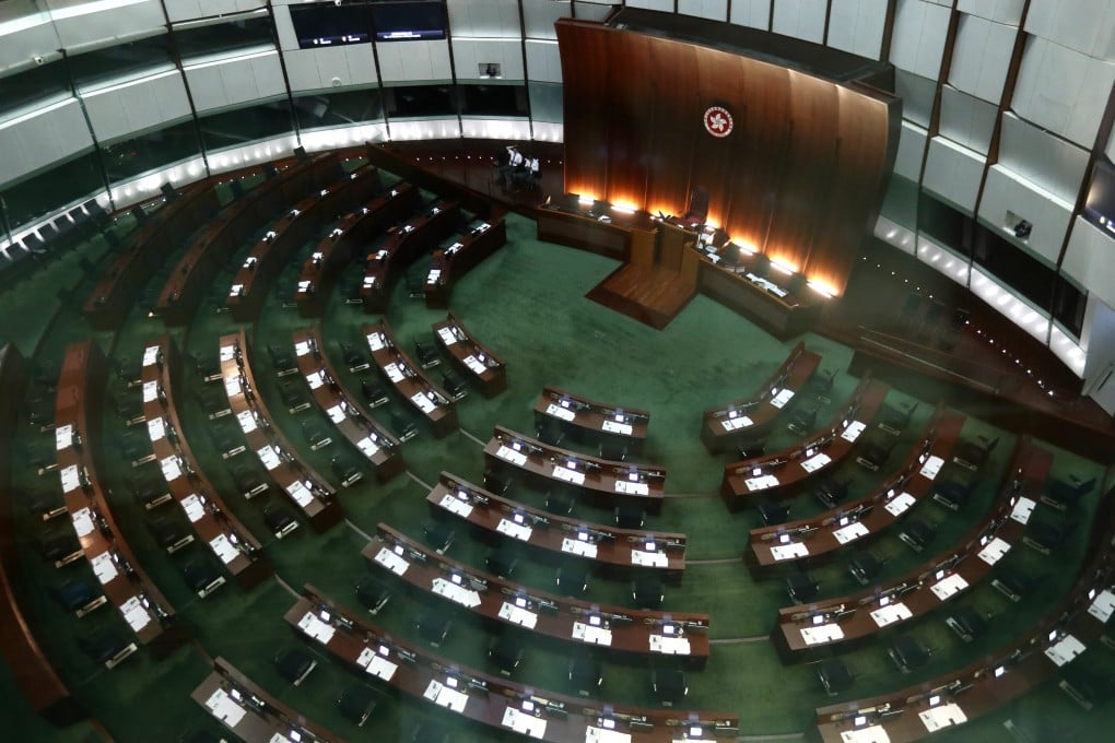 Hong Kong lawmakers will serve an extra term after the Legislative Council’s session was extended following the cancellation of this year’s elections. Photo: Nora Tam