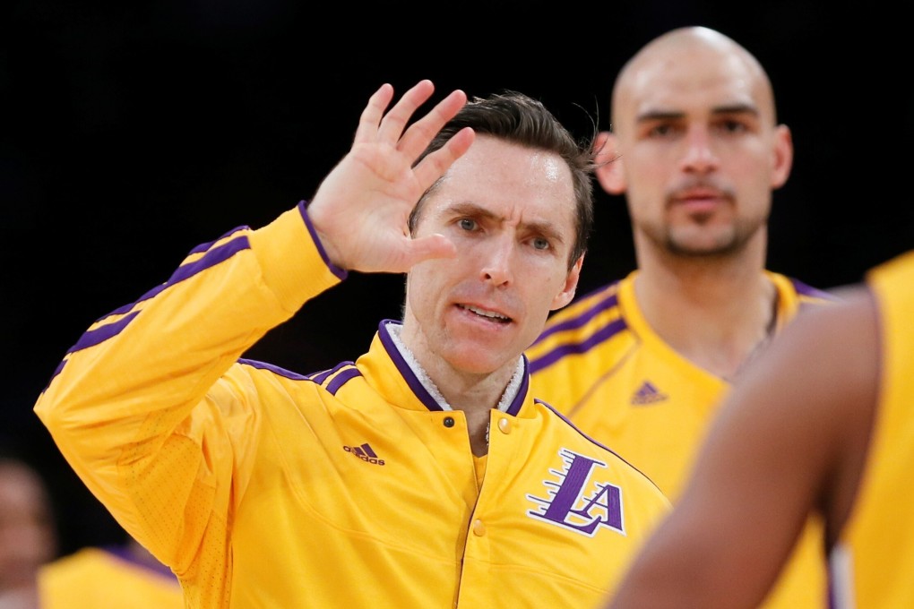 Steve Nash is the new coach of the Brooklyn Nets. Photo: Reuters
