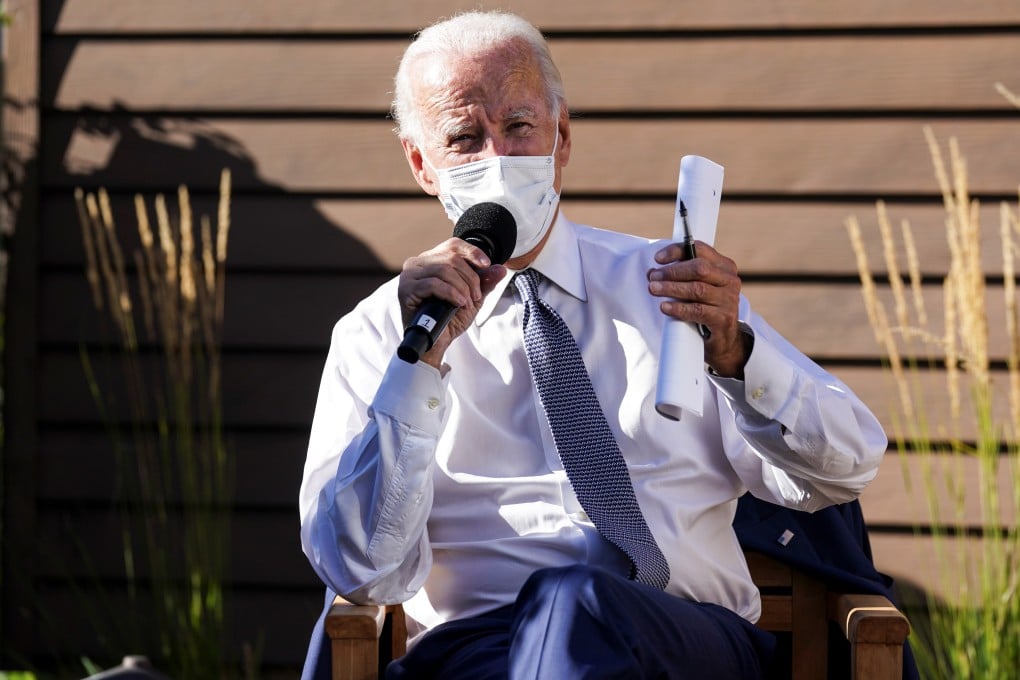 Democratic US presidential nominee and former vice-president Joe Biden says Donald Trump has “turned a blind eye” to the situation in Tibet. Photo: Reuters