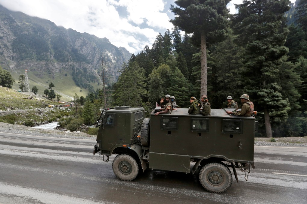 India has been building up troops and military equipment along the disputed border with China. Photo: Reuters