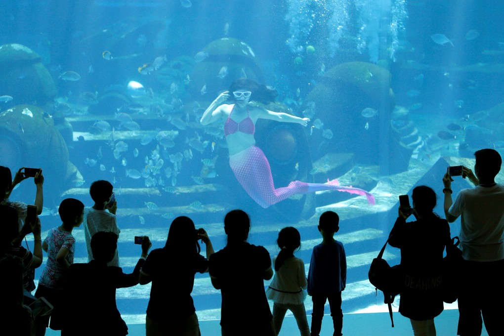 Chinese tourists flocked to the Atlantis Sanya resort in Hainan province in August as they were unable to travel overseas because of travel restrictions. Photo: Reuters