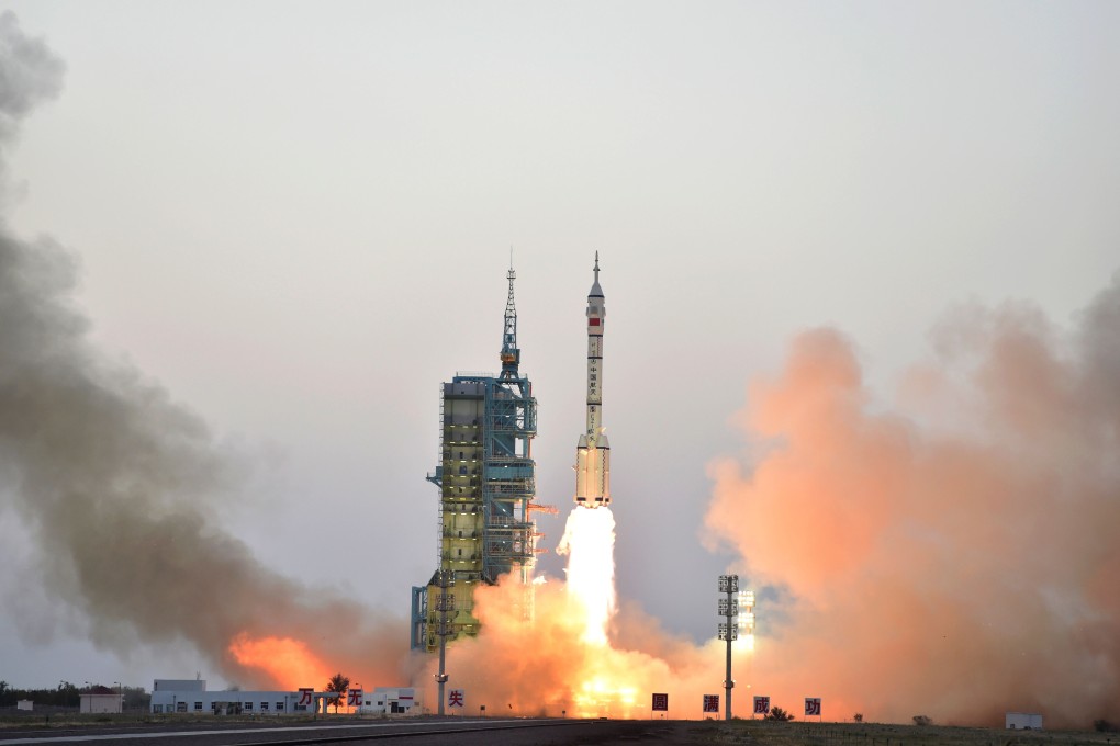 A 2016 launch from the Jiuquan satellite launch centre in the Gobi desert. Details of the new vessel remain secret. Photo: AFP