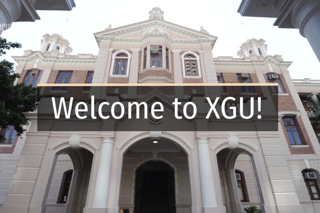 A still from a short film parodying the HKU's official welcome video for new students. Photo via Facebook.