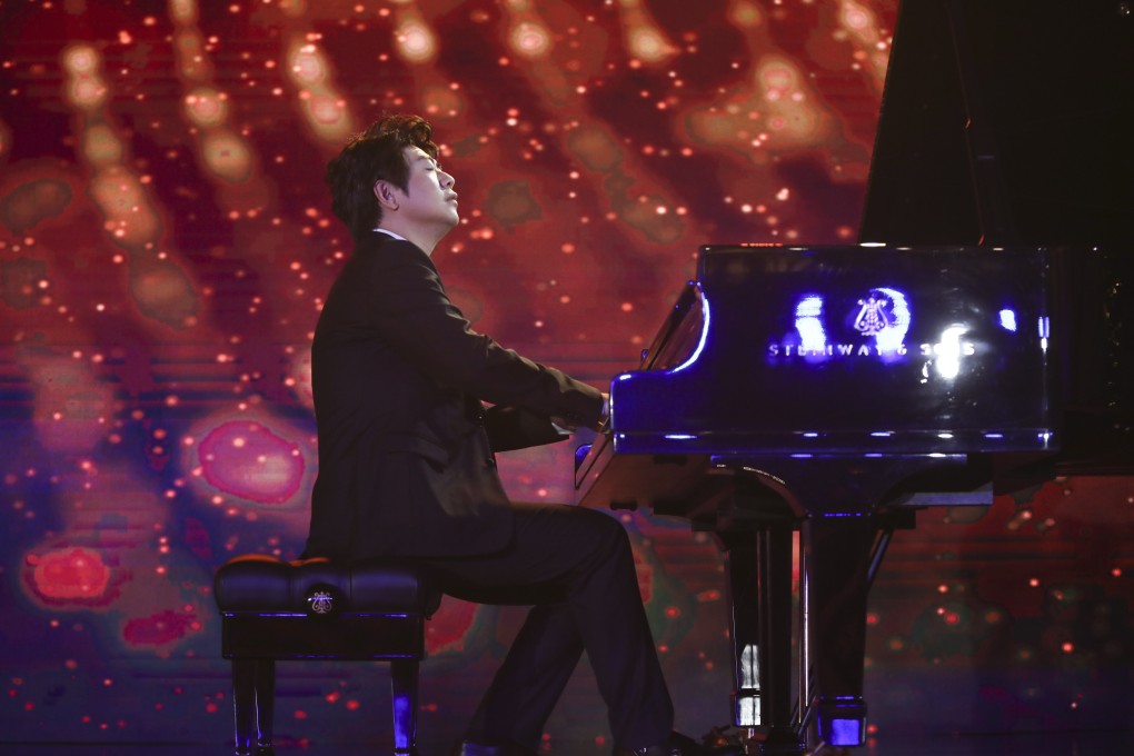 Lang Lang performs at the Asian launch of his recording of Bach’s Goldberg Variations in Beijing on Friday. Photo: Simon Song