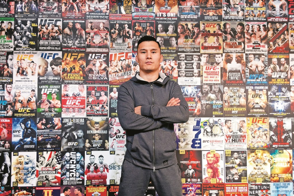 Mixed martial artist Heili Alateng at UFC Performance Institute Shanghai. Photo: SCMP/Elaine Yau