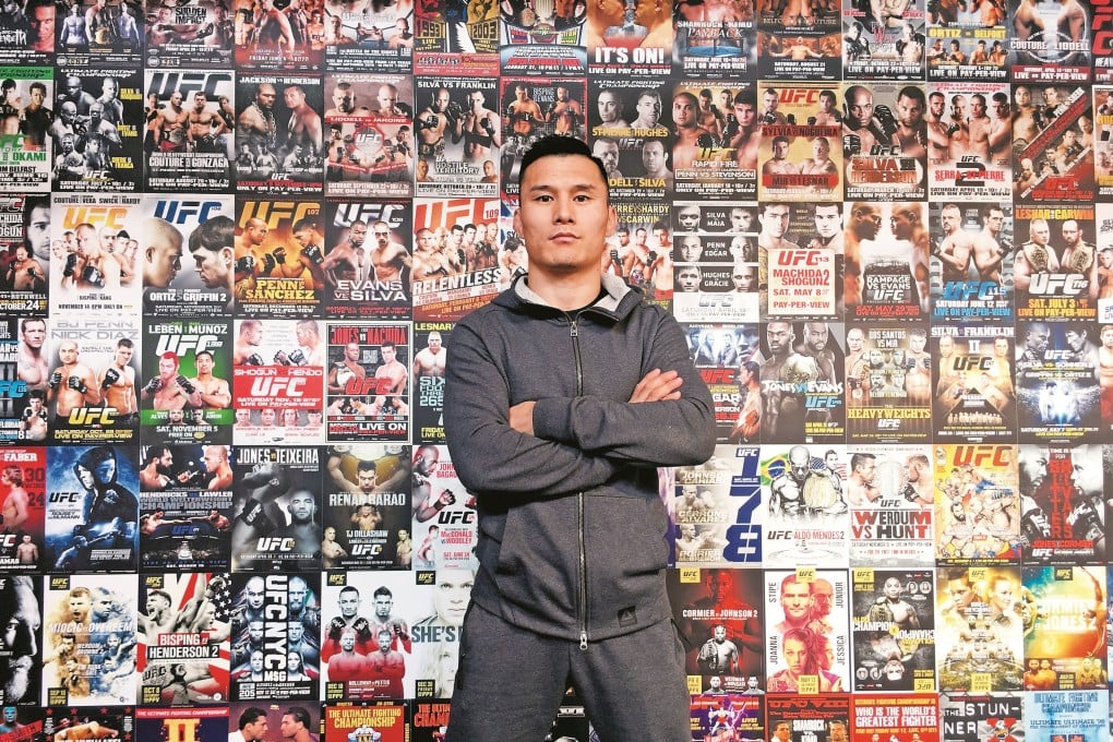 Mixed martial artist Heili Alateng at UFC Performance Institute Shanghai. Photo: SCMP/Elaine Yau