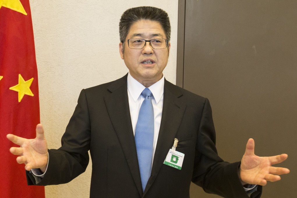 Le Yucheng, vice-minister of foreign affairs, has written an article dismissing “some politicians in the US” for their provocative actions and for “maliciously attacking” the Communist Party and China’s political system. Photo: Xinhua