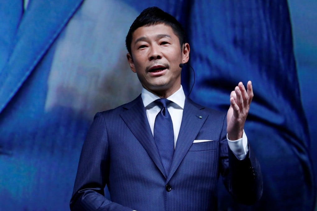 Yusaku Maezawa, seen here in 2018, said the millions he lost during stock trades could have been given out to people. Photo: Reuters