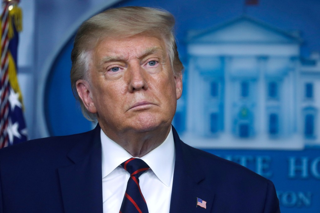 President Donald Trump listens to a reporter’s question during a news conference at the White House on September 4. Trump has come under heavy criticism from across the political spectrum after reports he mocked dead US soldiers as “losers”. Photo: Reuters