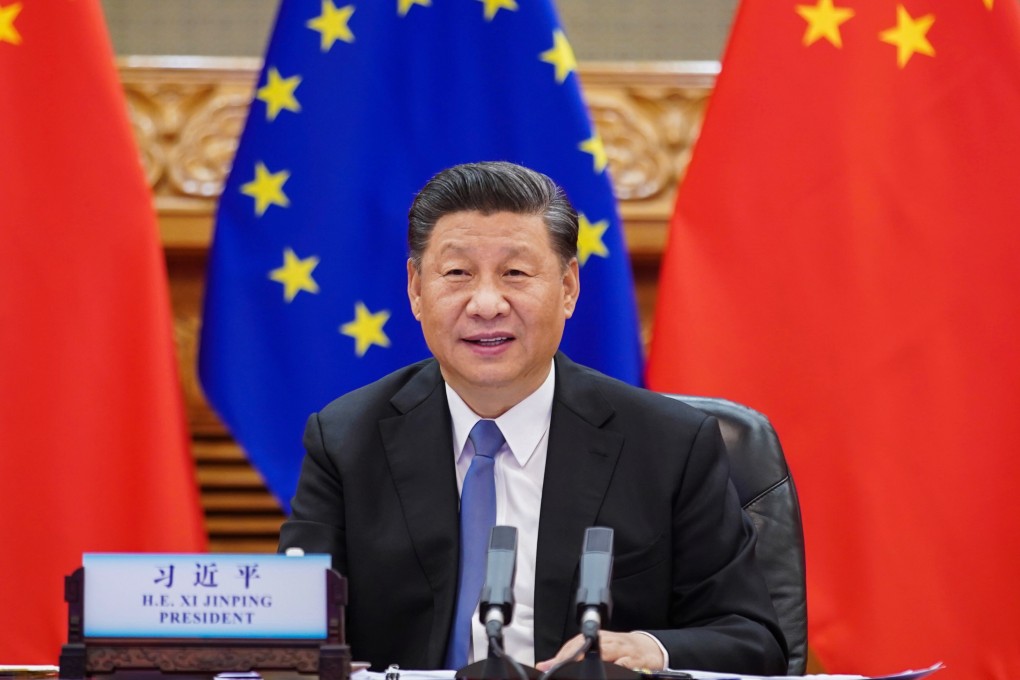 Chinese President Xi Jinping will hold a virtual summit with three European Union leaders next week. Photo: Xinhua