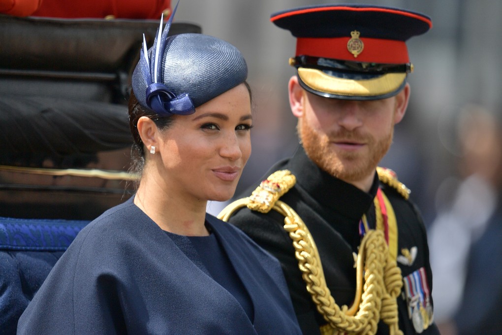 Britain’s Prince Harry and Meghan Markle return to Buckingham Palace in London in June 2019. Photo: AFP