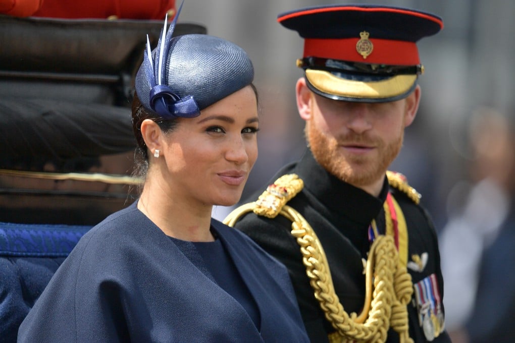 Britain’s Prince Harry and Meghan Markle return to Buckingham Palace in London in June 2019. Photo: AFP