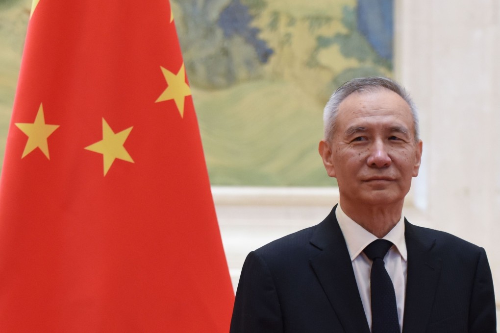 Chinese Vice Premier Liu He is expected to promote Beijing’s new global data security initiative in talks with the EU on Thursday. Photo: AFP