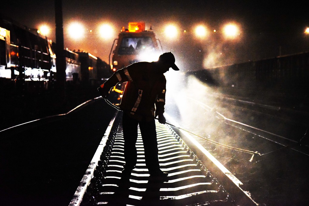 A railway station in Jinan, in China's Shandong province. Photo: Xinhua