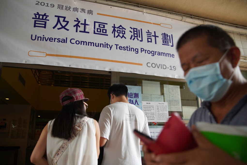 Hong Kong’s mass coronavirus screening programme will be extended until next week at 57 sample collection centres. Photo: Winson Wong