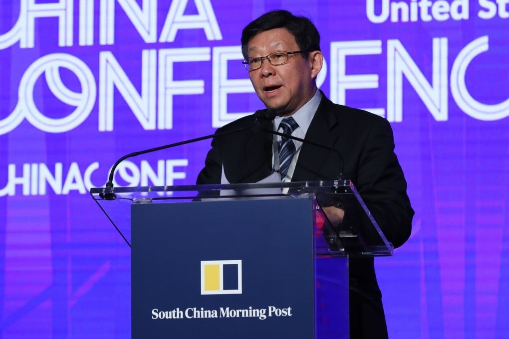 Chen Deming says decoupling between China and the US is not feasible. Photo: SCMP Pictures