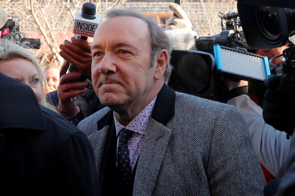 Actor Kevin Spacey arrives to face a sexual assault charge at Nantucket District Court in Nantucket, Massachusetts, US on January 7, 2019. Reuters