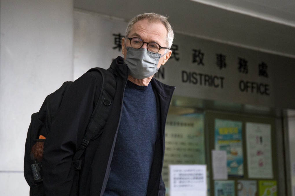 Marc Progin denies one count of aiding and abetting disorder in a public place. Photo: Brian Wong