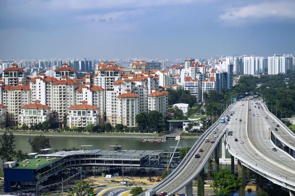 Luxury waterfront condominiums in Tanjong Rhu, located across Singapore’s Marina Bay financial district. Photo: Reuters