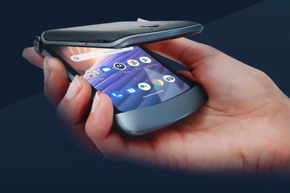 The new Motorola Razr 5G is an upgraded version of the Razr launched in early 2020, and slightly cheaper. But it is still behind most of the Android competition. Photo: Motorola