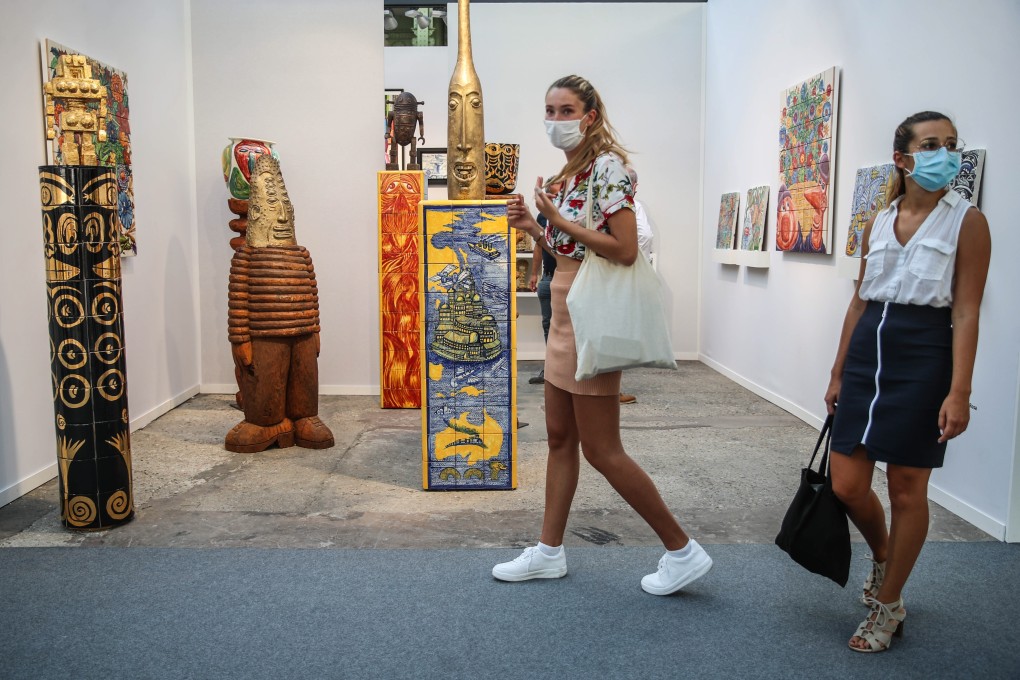 Though there is some optimism across for 2021, only 45 per cent of galleries globally expected sales to increase from this year. Photo: EPA-EFE